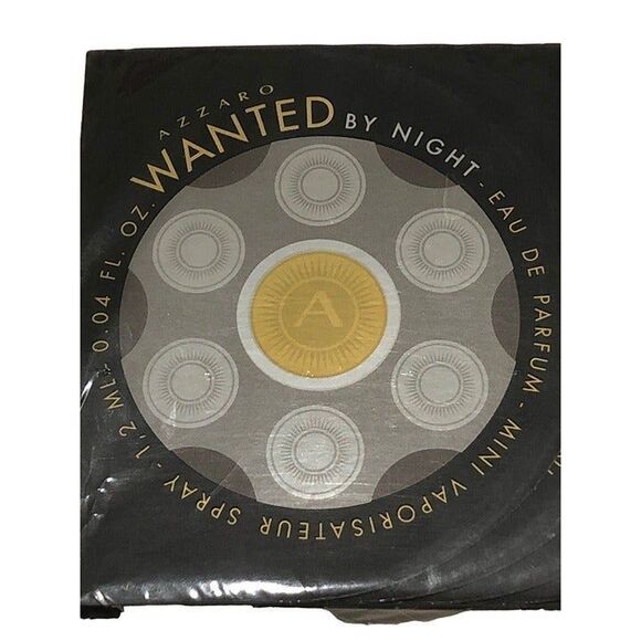 AZZARO WANTED BY NIGHT Sample Eau De Parfum Spray 0.04fl.oz. 13 vials - Picture 2 of 2